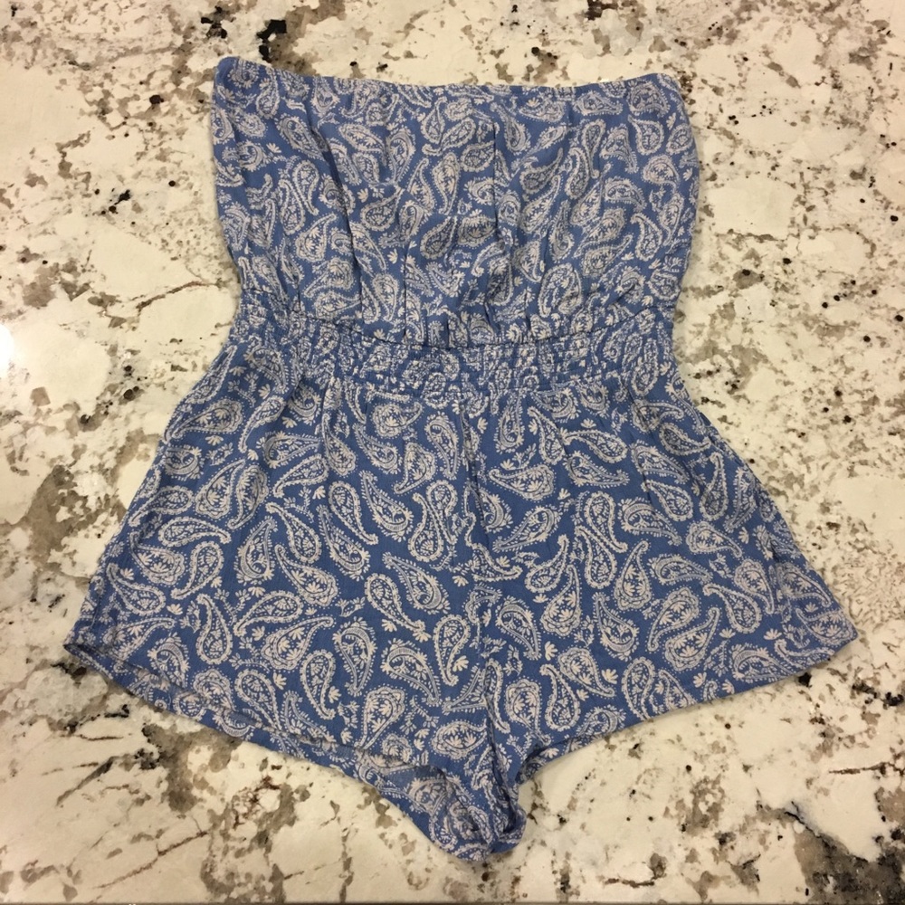 Paisley Design Romper